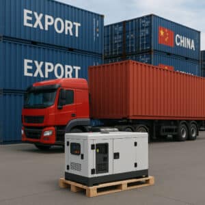 how to source & import silent diesel generators from china