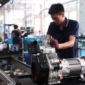 production half engine
