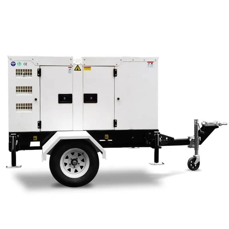 trailer mobile diesel generator towable diesel generator