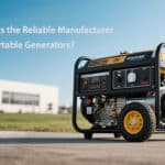 Who is the reliable manufacturer of portable generators?