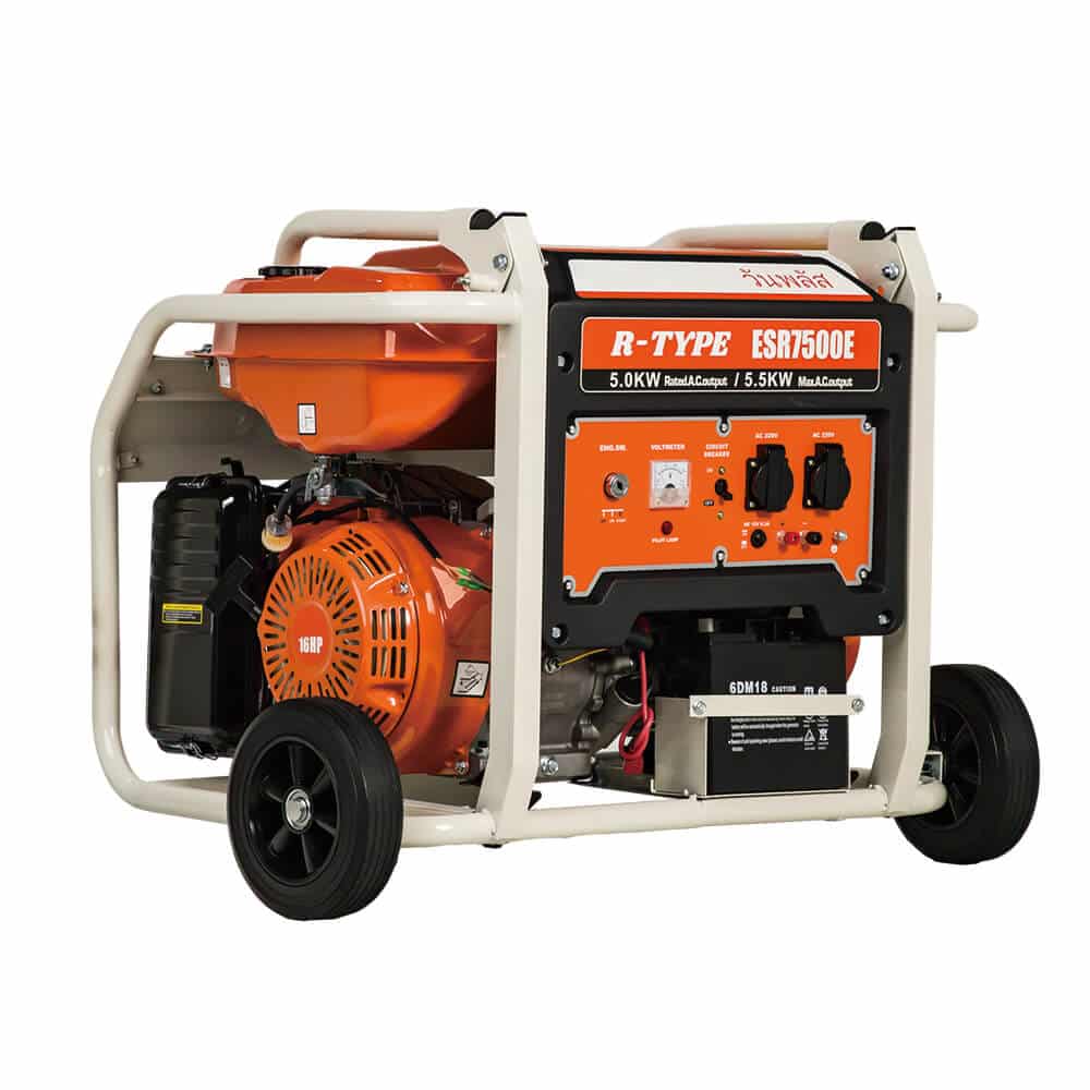 5kw 5000w 5000 watt gasoline generators for home
