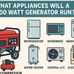 What Appliances will a 9000 Watt Generator Run?