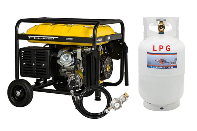 a clean modern natural gas generator