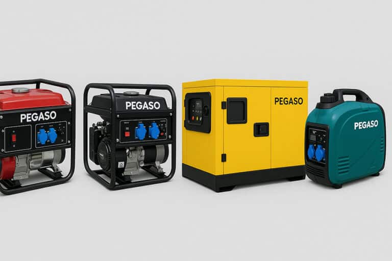 different types of generators side by side