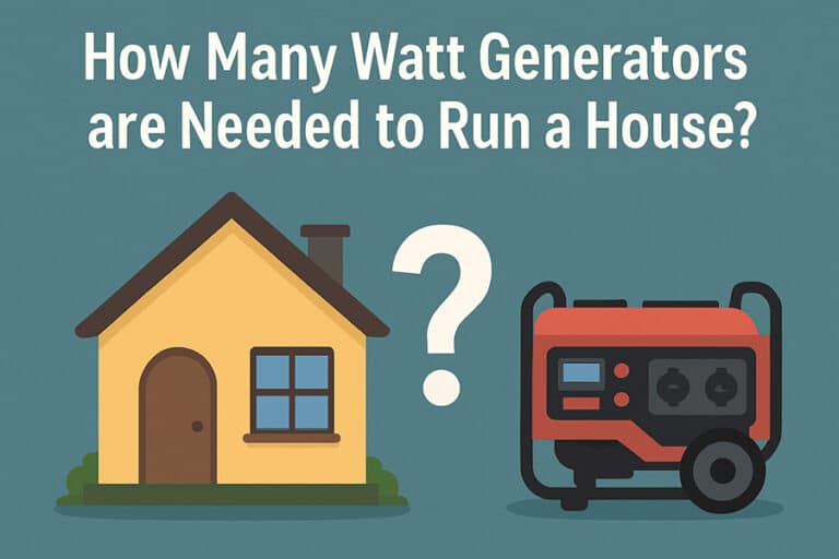 home generator requirements