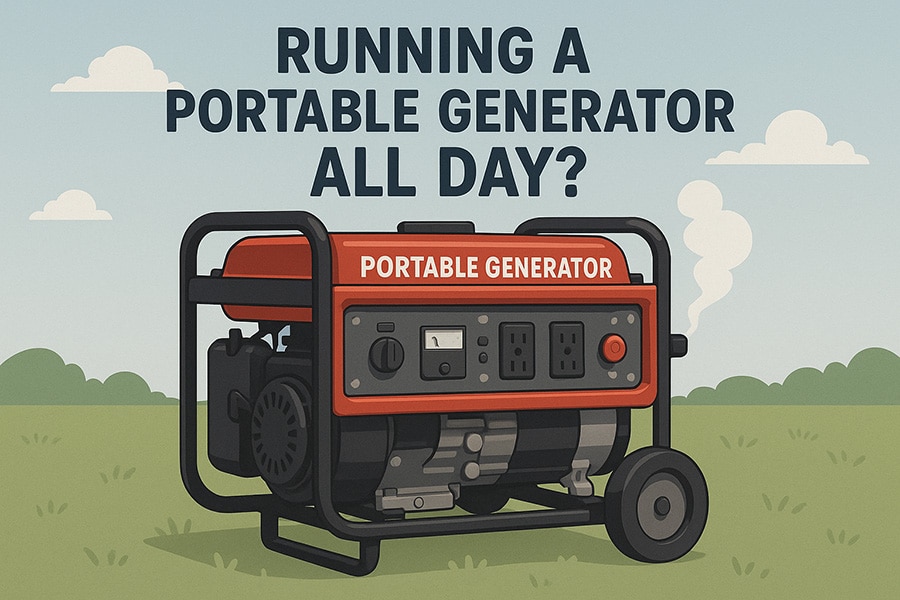 run generator all day