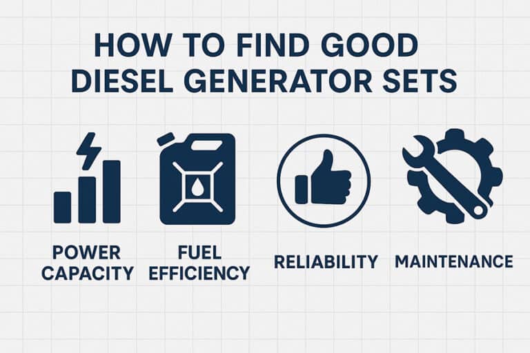 How to find good diesel generator sets?