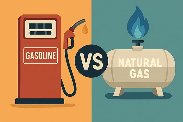 Comparison of generator fuel types