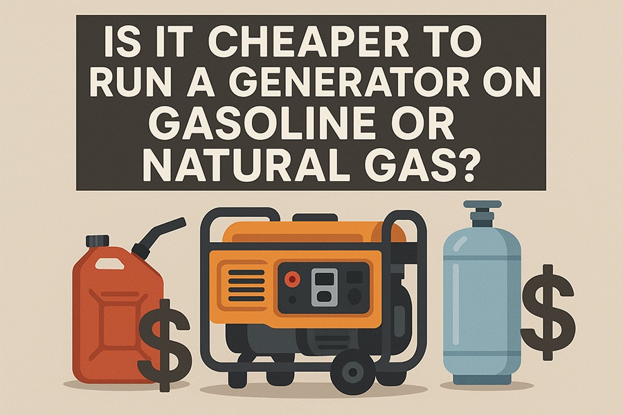 generator fuel cost comparison