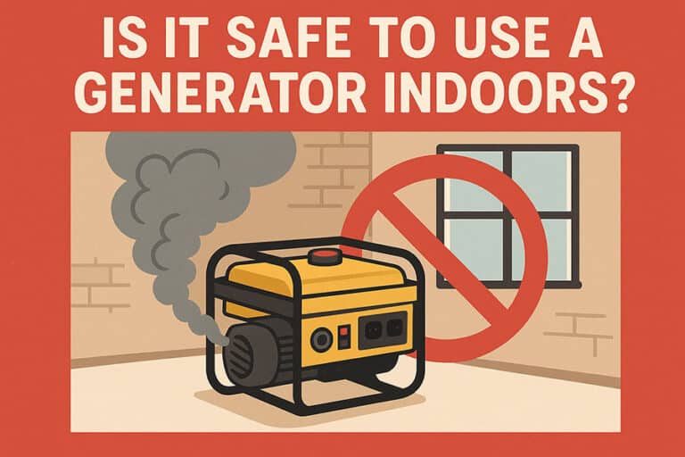 Is it Safe to Use a Generator Indoors?