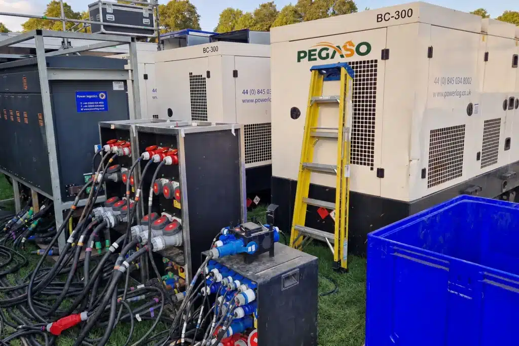 pegaso generators jobsite