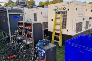 pegaso generators jobsite